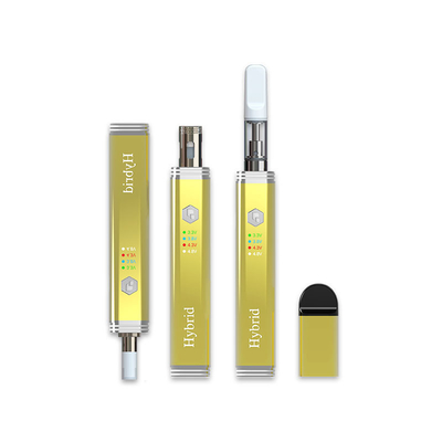کوارتز کویل پیش گرم CBD Vape Pen 500mah 510 Thread Atomizer 4.3V