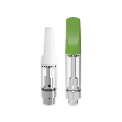 510 موضوع CBD Vape Pen بدون نشتی چرخ دستی های سرامیکی 0.5 میلی لیتری 1 میلی لیتر