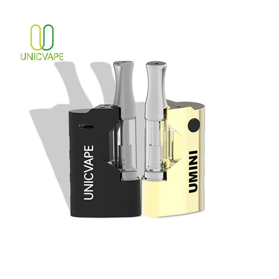 اندازه کوچک کارتریج CBD Vape Pen باتری ولتاژ قابل تنظیم 510 رشته 2 ولت