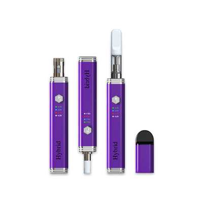 قلم Cbd 510 Thread Concentrate Vaporizer 650mah 4.8V Quartz Chamber